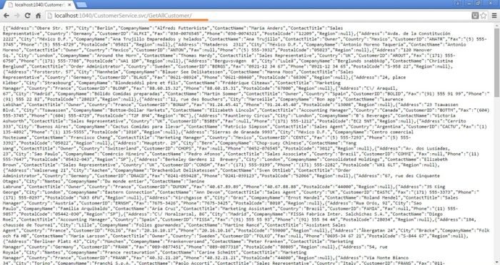 You will see below output